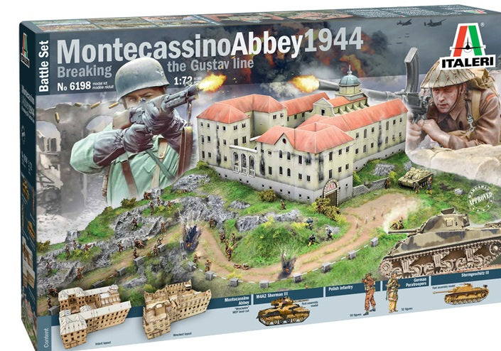 Italeri - 6198 - Montecassino Abbey 1944 - 1:72