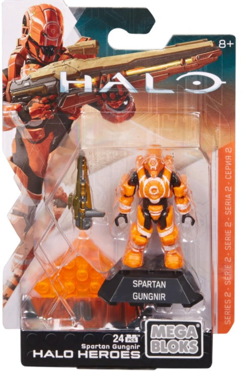Halo Heroes Spartan Gungnir - DKW59 - Mega Bloks
