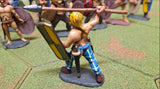 GALLIC WARRIORS INFANTRY CAVALRY PUNIC WARS - 1:32 - PAINTED (SET15)