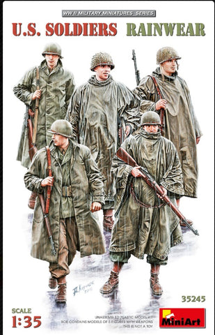 U.S. SOLDIERS RAINWEAR - Mini Art - 35245 - 1:35