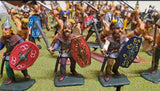 GALLIC WARRIORS INFANTRY CAVALRY PUNIC WARS - 1:32 - PAINTED (SET 5)
