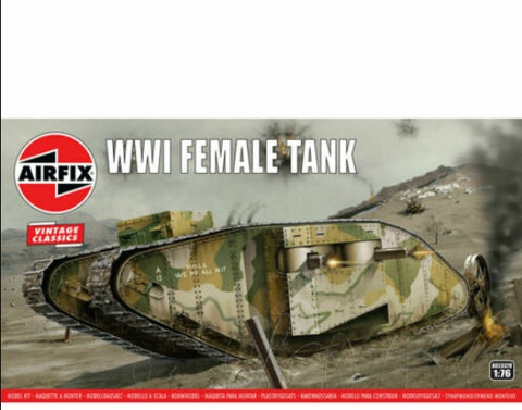 Airfix - A01315V - WWI Male Tank 'Vintage Classics series' - 1:76