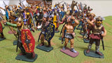 GALLIC WARRIORS INFANTRY CAVALRY PUNIC WARS - 1:32 - PAINTED (SET 5)