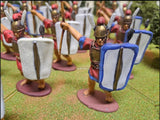 ROMANS ITALIAN ALLIES INFANTRY PUNIC WARS - 1:32 - PAINTED (SET 23) - CP@