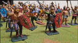 GALLIC WARRIORS INFANTRY CAVALRY PUNIC WARS - 1:32 - PAINTED (SET 5)
