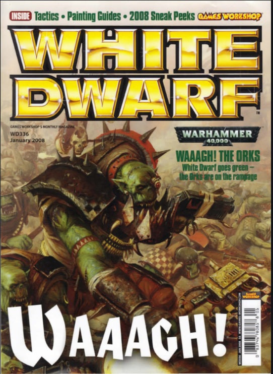 White Dwarf Magazine  Waaach wd107 Gennaio 2008