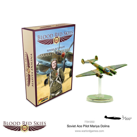Blood Red Skies - 772412002 - Soviet Ace Pilot Mariya Dolina - 1:200