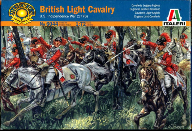 British light cavalry (U.S. Indipendence war) - 1:72 - Italeri - 6044