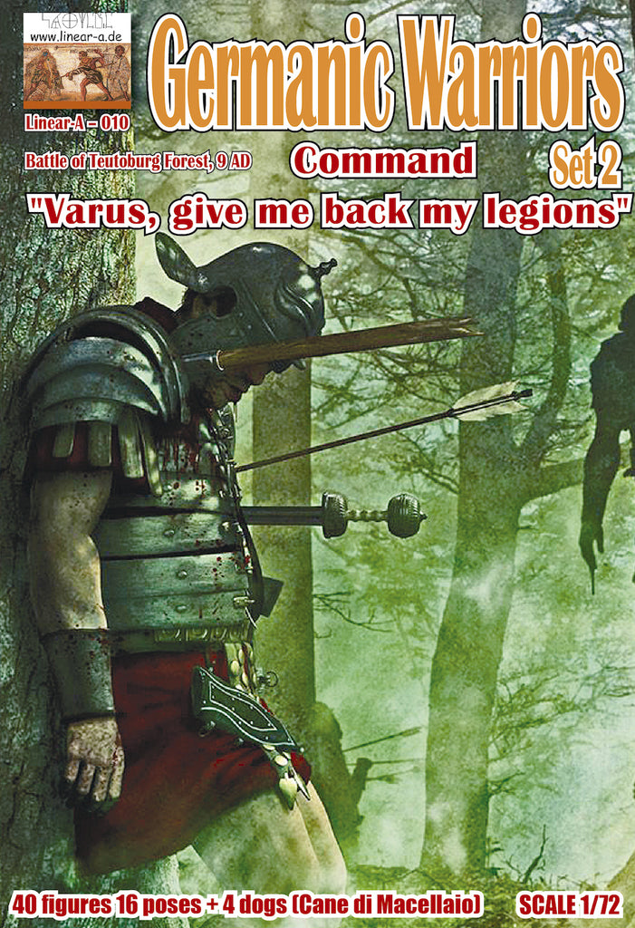 Germanic warriors (Set 2) - 1:72 - Linear-A - 010