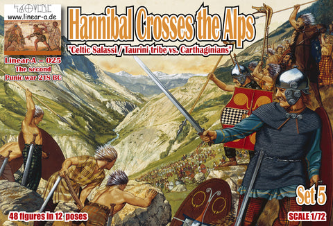 Hannibal crosses the Alps - 1:72 - Linear-A - 025 - @