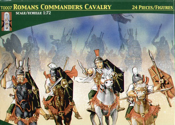 Mounted Roman Commanders - Lucky Toys - 7207 - 1:72