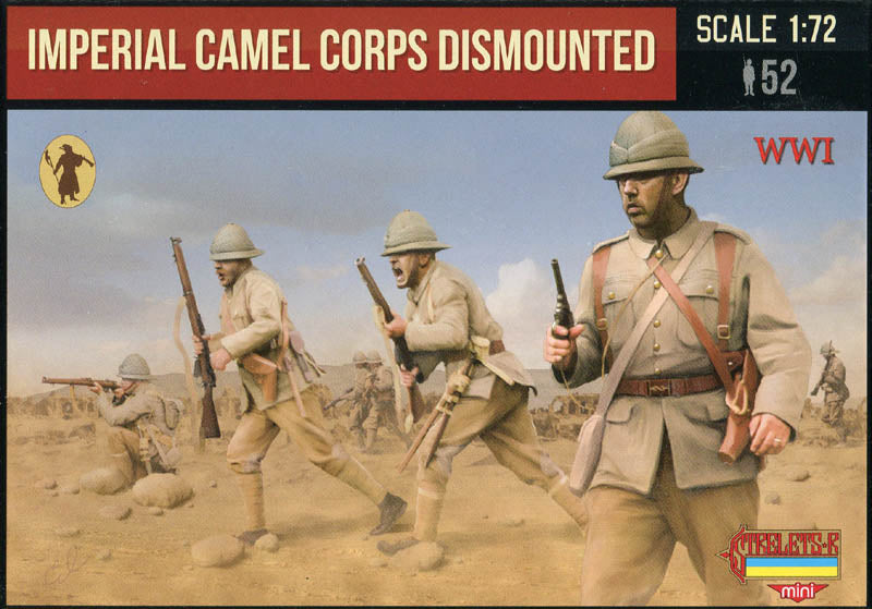 Imperial camel corps dismounted - 1:72 - Strelets - M123