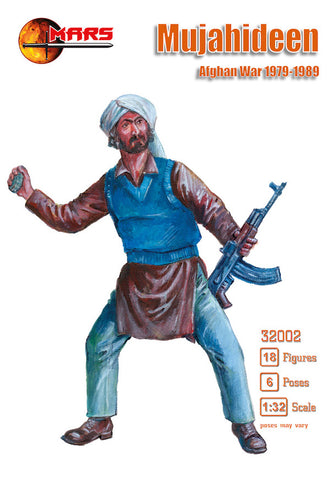 Mujahideen Afghan war 1979-1989 - Mars - 32002 - 1:32 @