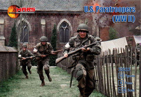 WWII U.S. Paratroopers - 1:32 Mars - 32033