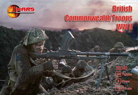 Mars - 32042 - British Commonwealth troops WWII - 1:32