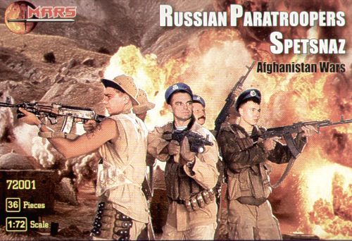 Mars - 72001 - Russian Paratroopers Spetsnaz (Afghanistan Wars) - 1:72