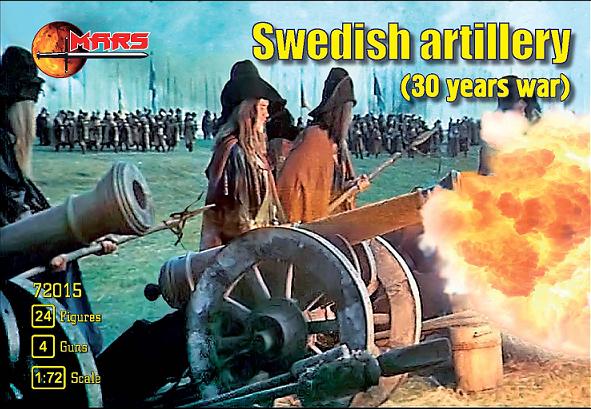Swedish Artillery (Thirty Years War) - 1:72 - Mars - 72015