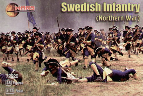 Mars - 72020 - Swedish Infantry (Northern War) - 1:72 - @