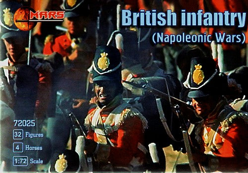 Mars - 72025 - British Infantry (Napoleonic Wars) - 1:72
