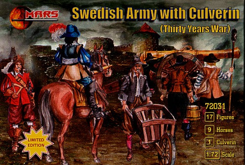 Mars - 72031 - Swedish Army with Culverin (Thirty Years War) - 1:72