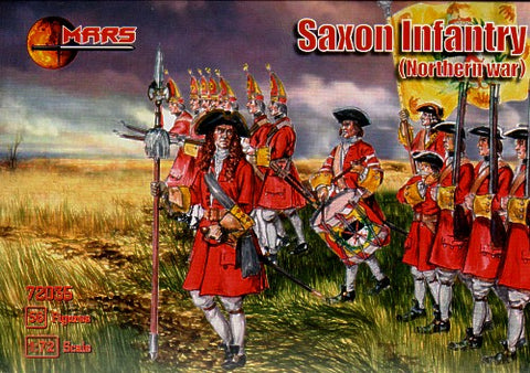 Mars - 72035 - Saxon Infantry (Northern War) - 1:72