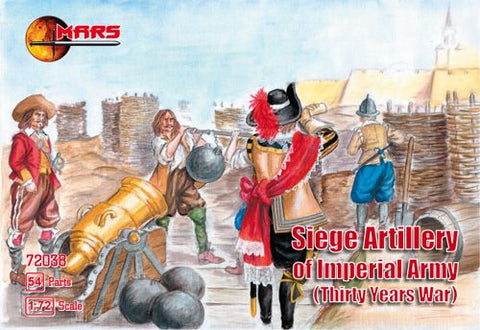 Siege Artillery of Imperial Army (Thirty Years War) - Mars - 72038 - 1:72