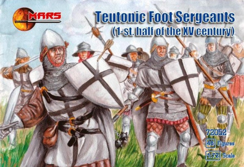 Mars - 72052 - Teutonic Foot Sergeants (1st.half of the XV century) - 1:72