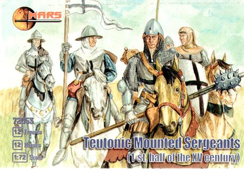 Mars - 72053 - Teutonic Mounted Sergeants (1st.half of the XV century) - 1:72