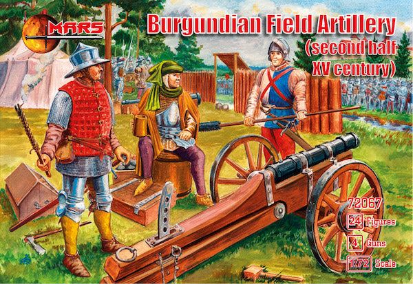 Mars - 72067 - Burgundian Field Artillery (2nd.half of the XV century) - 1:72