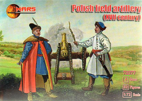 Mars - 72077 - Polish Field Artillery (XVII century) - 1:72