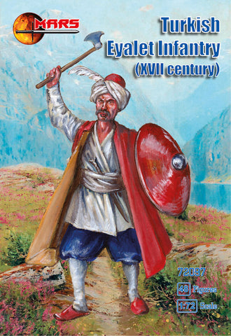 Mars - 72097 - Turkish Eyalet Infantry (XVII century) - 1:72