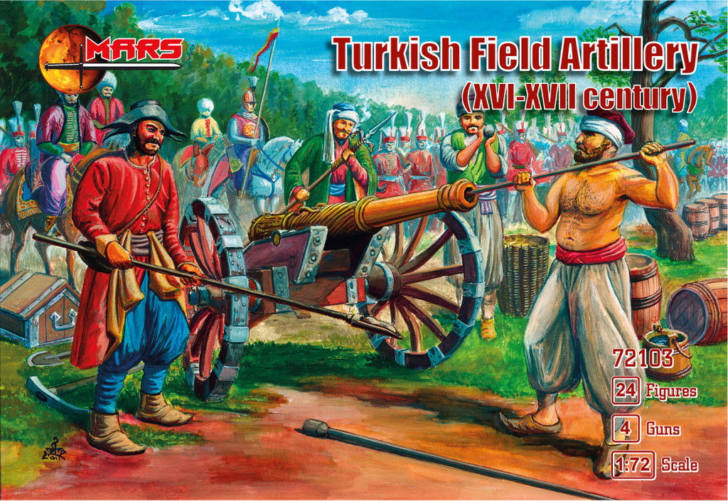 Turkish Field Artillery (XVI-XVII century) - Mars - 72103 - 1:72
