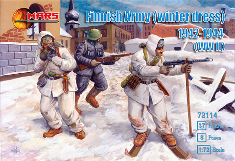 Finnish Army in winter dress 1942-1944 (WWII) - Mars - 72114 - 1:72