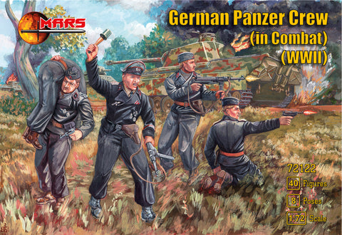 Mars - 72122  - German Panzer crew in combat (WWII) - 1:72