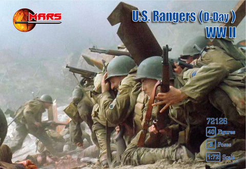U.S Rangers at D-Day (WWII) - Mars - 72126 - 1:72