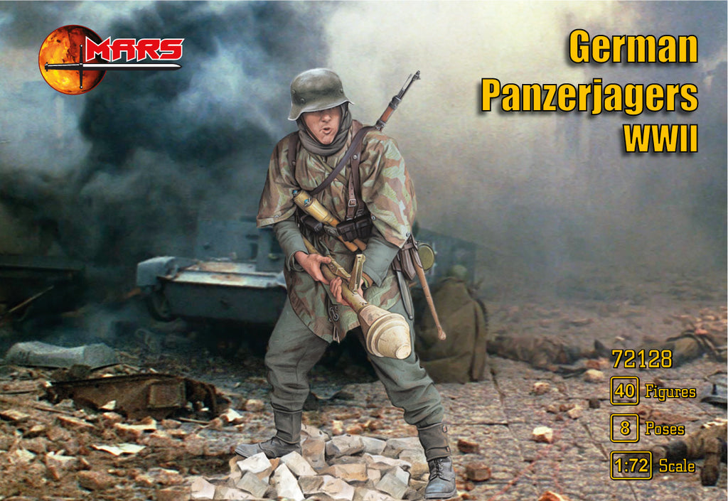 Mars - 72128 - German Panzerjagers (WWII) - 1:72