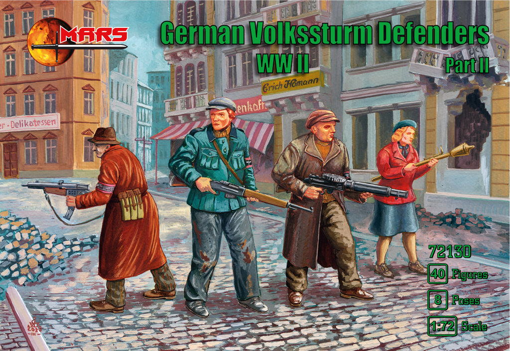 Mars - 72130 - Volkssturm (part II) - 1:72 - @