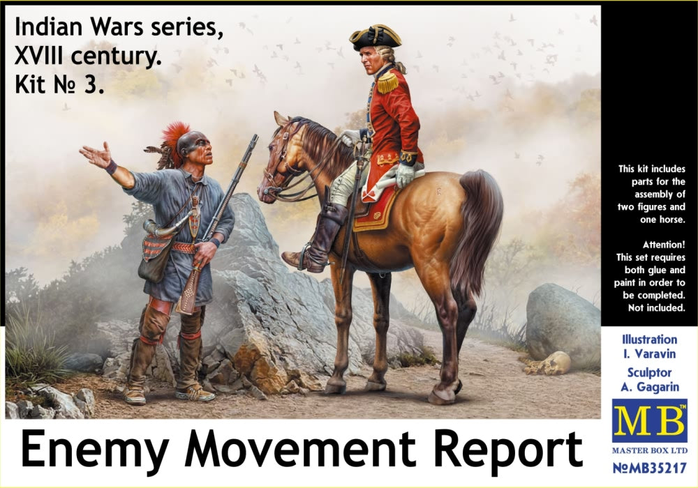 Master Box - 35217 - Kit No. 3 - Enemy Movement Report - 1:35