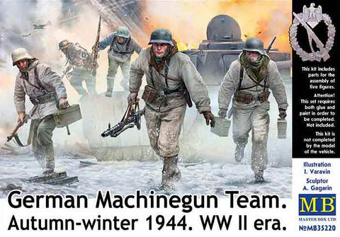Master Box - 35220 - German Machine Gun Team, Winter 1944 - 1:35