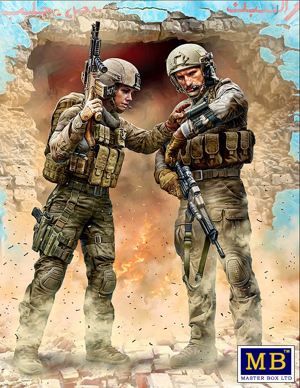 Master Box - 24068 - Modern War 1 Our Route has been changed - 1:24