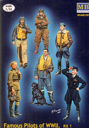Master Box - 3201 - Famous Pilot of WWII - 1:32