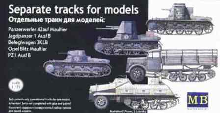 Master Box - 3505 - Pz.Kpfw.I Separate Track links - 1:35