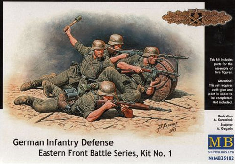 Master Box - 35102 - German Infantry - 1:35