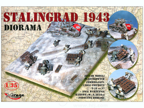 Mirage Hobby - Stalingrad 1943 Diorama - 1:35