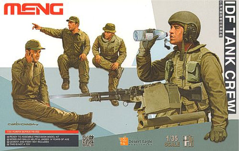 Meng Model - MMHS-002 - IDF Tank Crew - 1:35