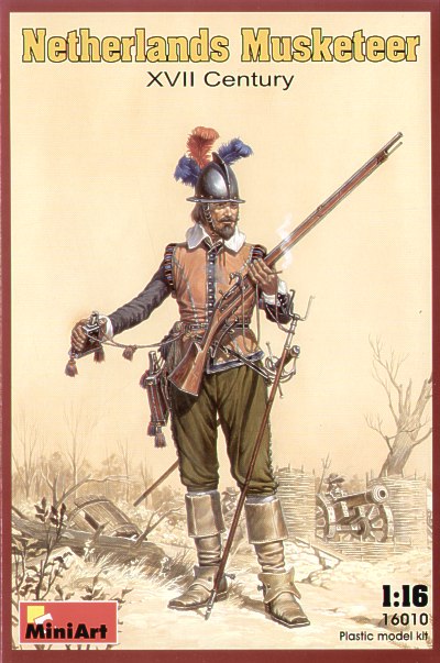 Mini Art - 16010 - Netherlands Musketeer XVII Century - 1:16