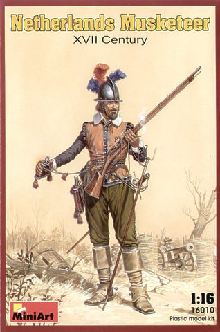 Mini Art - 16010 - Netherlands Musketeer XVII Century - 1:16