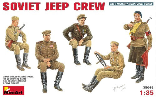 Mini Art - 35049 - Soviet jeep crew - 1:35