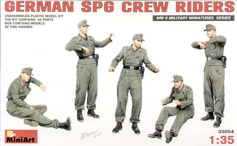 Mini Art - 35054 - German (WWII) SPG crew riders - 1:35