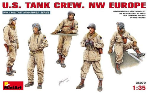 U.S. Tank Crew (NW Europe) - 1:35 - Mini art - 35070